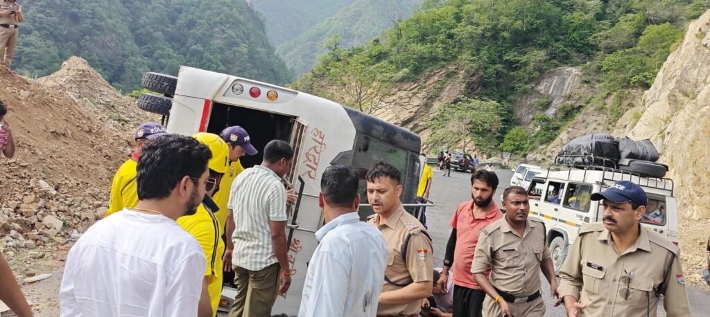 Bus Accident in Tehri