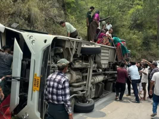 Tehri Bus accident