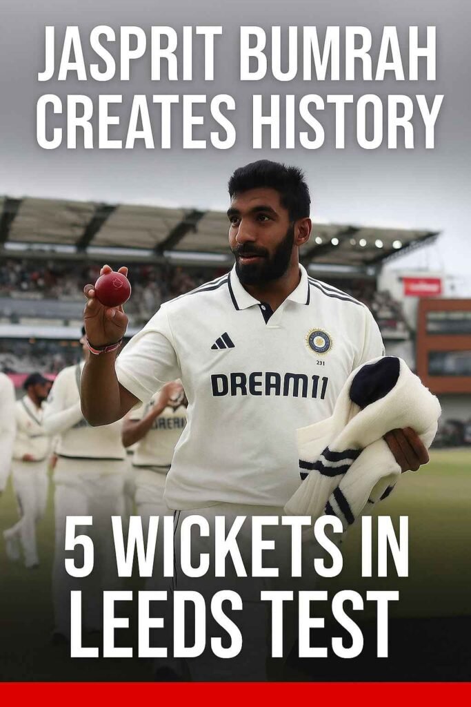Jasprit Bumrah 