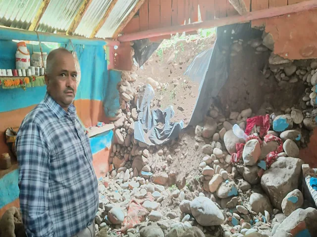uttarkashi wall collapses 4 died