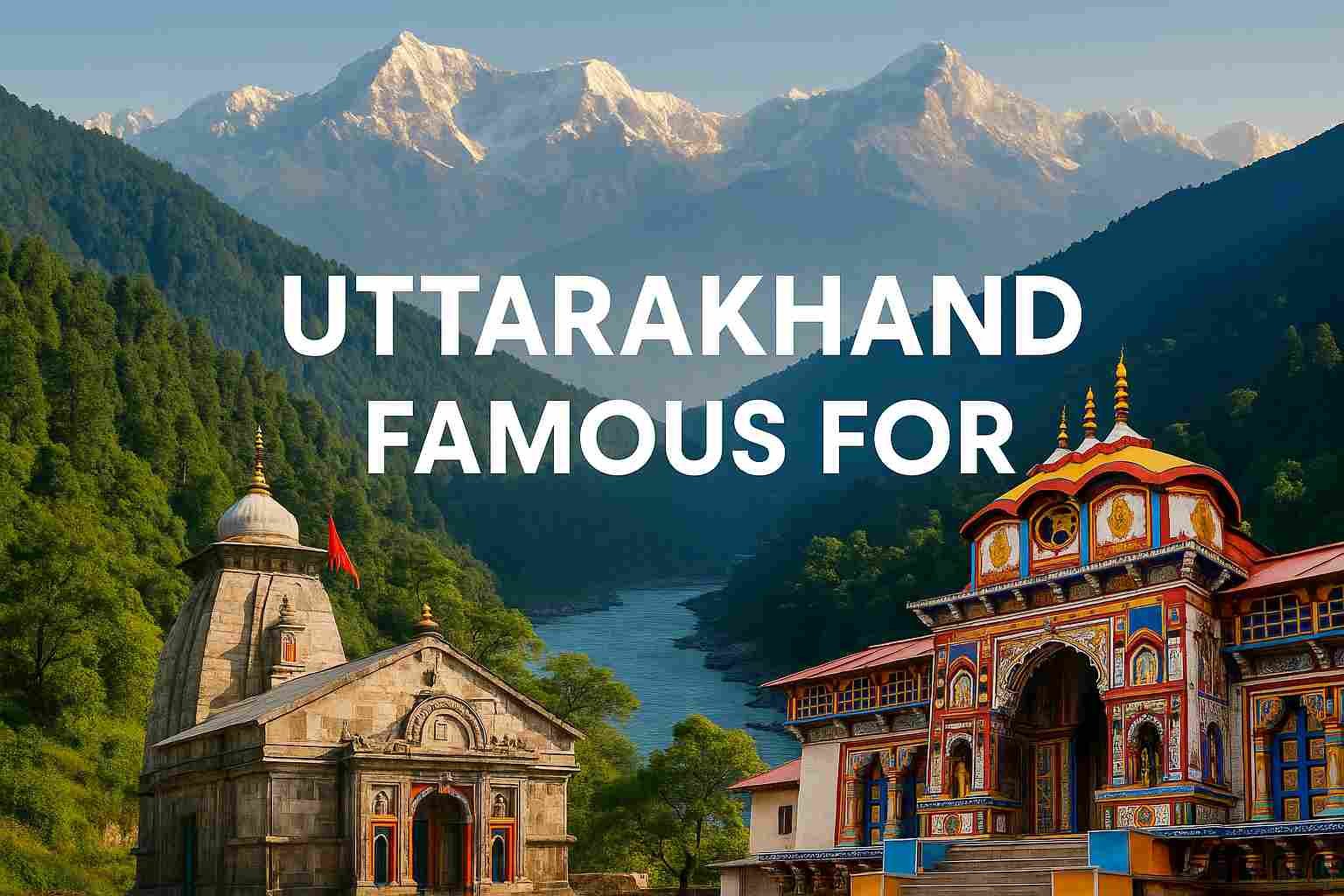 Uttarakhand is famous for