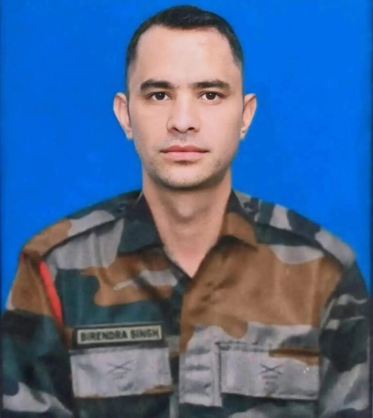 Uttarakhand news 3 Chamoli Jawaan Birendra