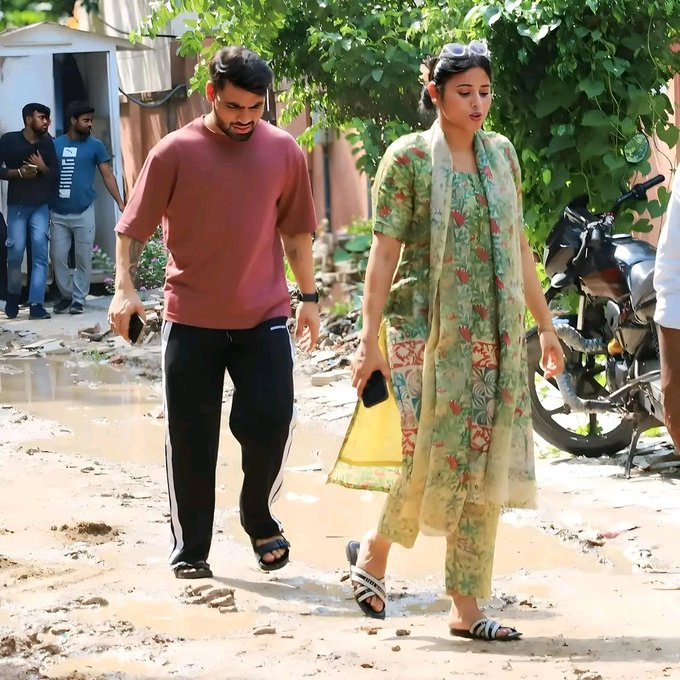 Mp priya saroj with rinku