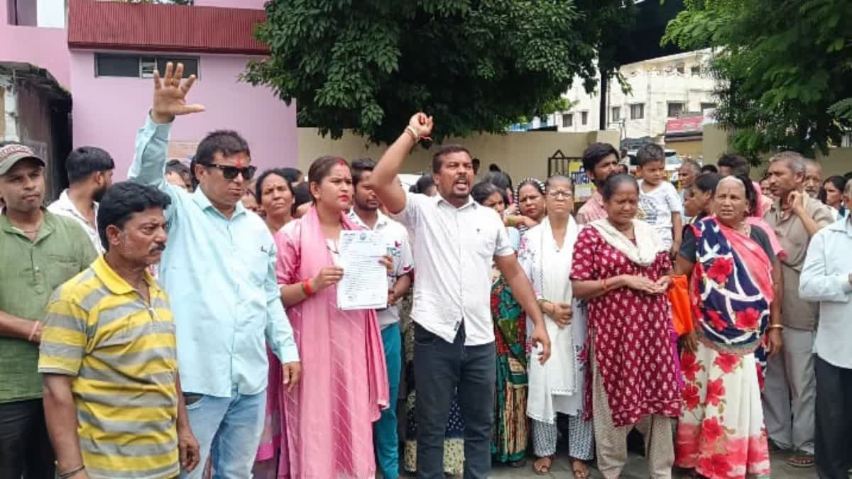 Haldwani-encroachment-protest-rajpura