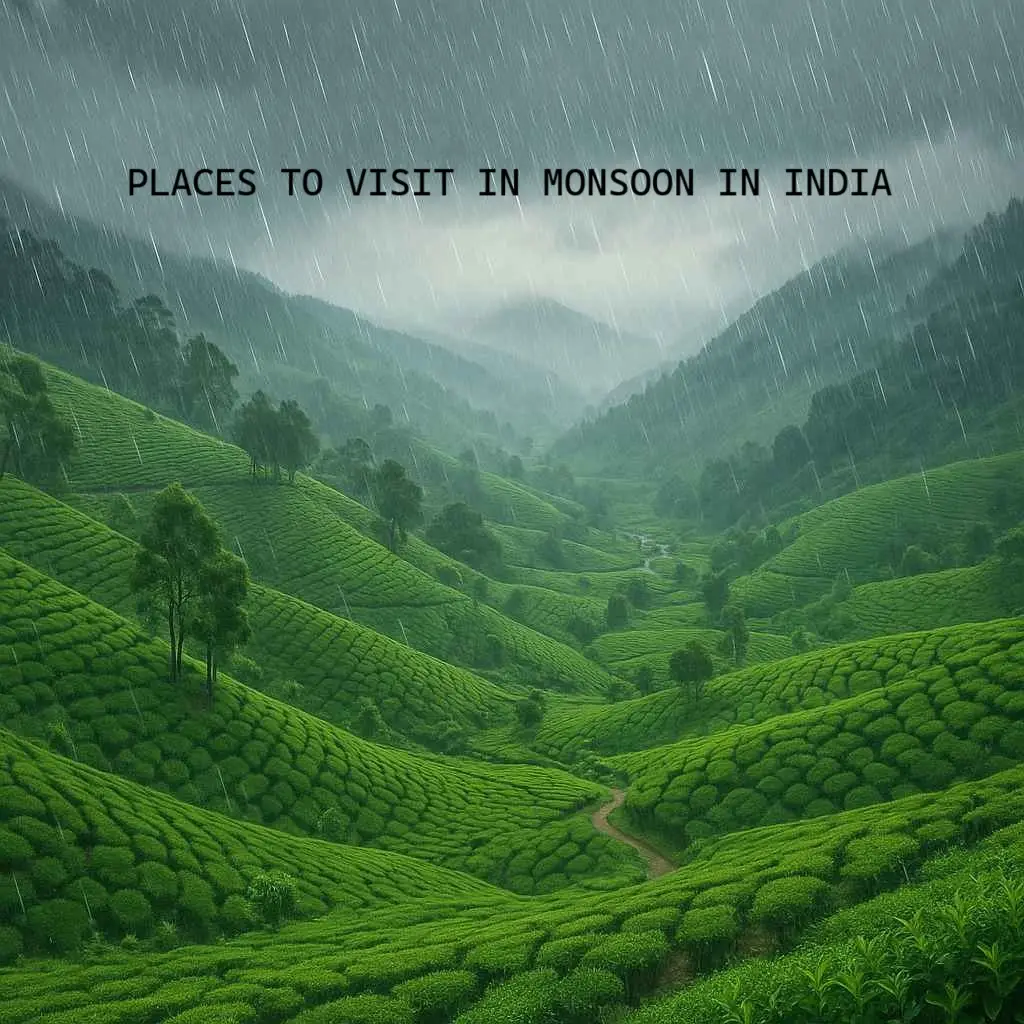 Places to Visit in Monsoon in India