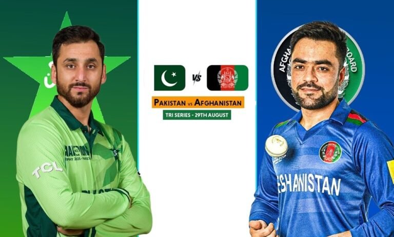 Afghanistan vs Pakistan
