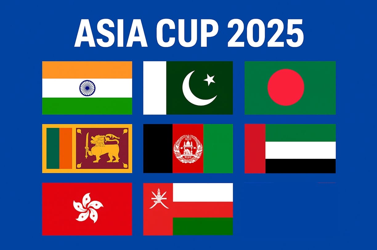 9 सितंबर से शुरू होगी एशिया कप की जंग, भारत-पाकिस्तान और बांग्लादेश ने किया स्क्वाड घोषित , देखे पूरी लिस्ट…