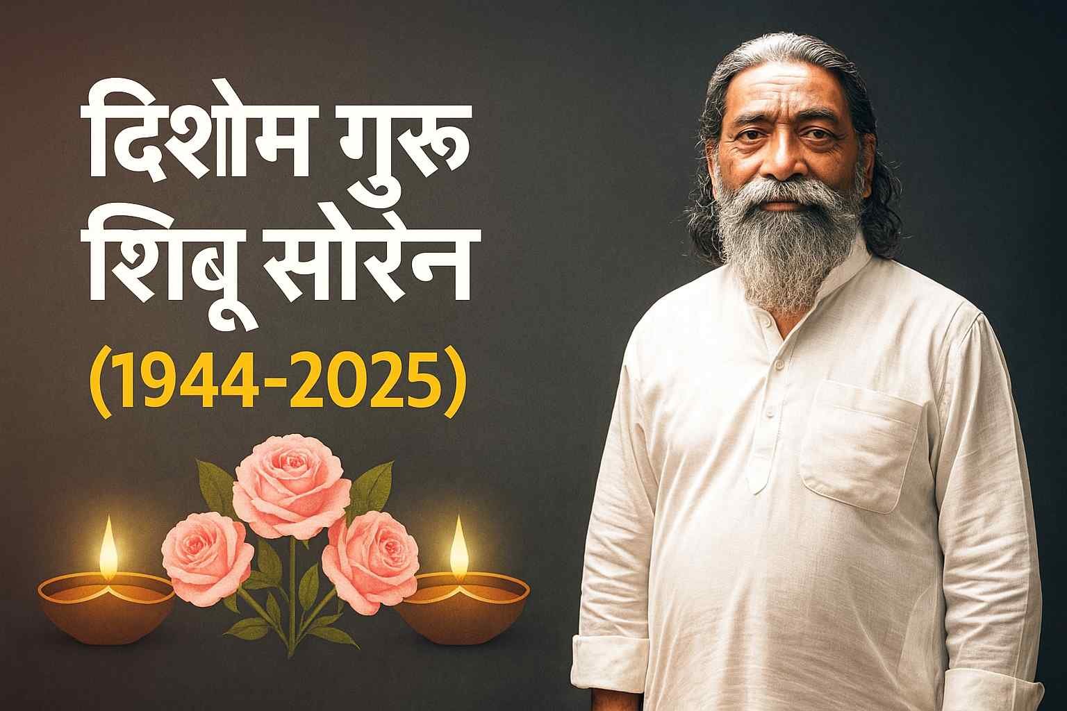 Tribute to Shibu Soren