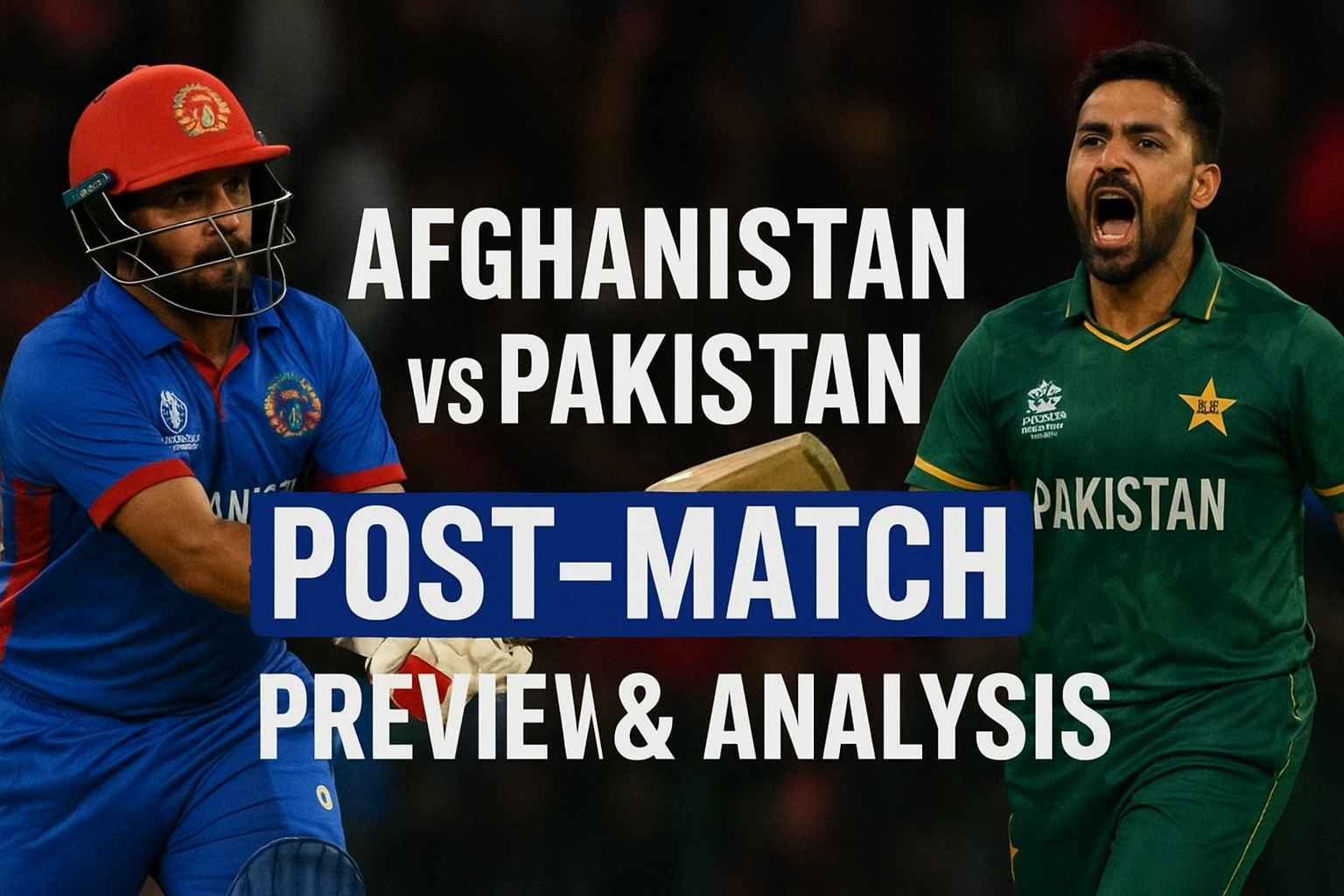 Afg vs Pak — Post-match Preview & In-depth Analysis (Sharjah T20I, 29 Aug 2025)