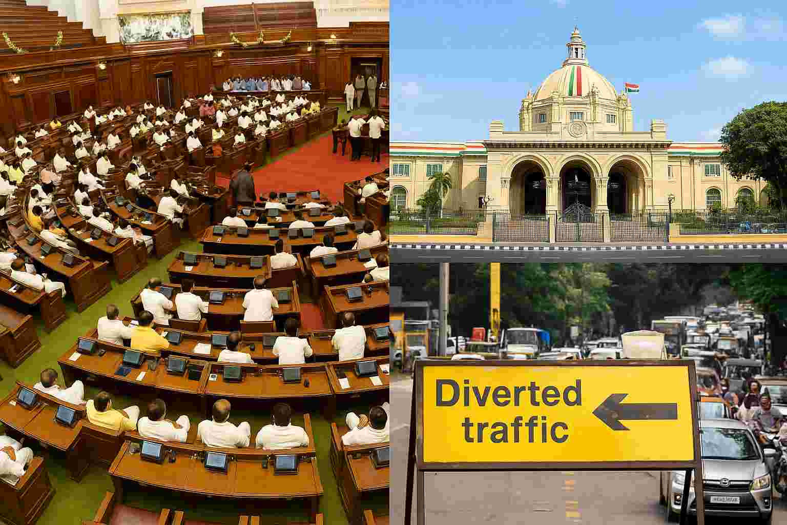 यूपी : विधानमंडल सत्र आज से, इन रास्तों पर लगा बैन – बाहर निकलने से पहले पढ़ें…