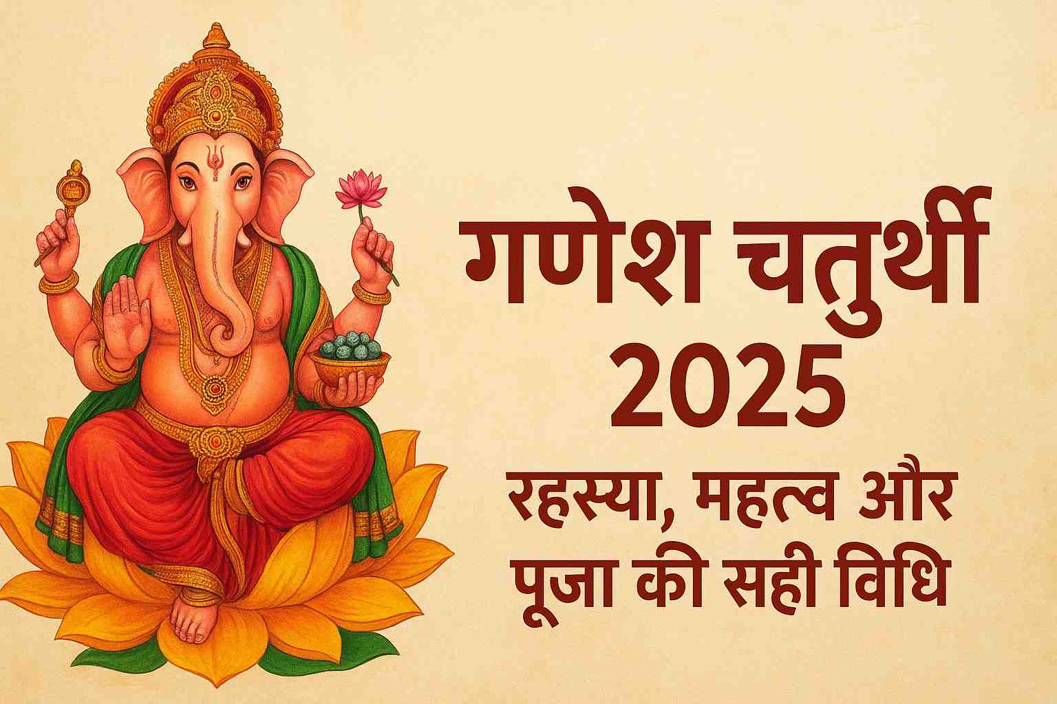 आज से शुरू हुआ विघ्नहर्ता का पर्व – जानें क्यों है ये खास , रहस्य, महत्व और पूजा की सही विधि…