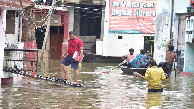 Prayagraj Flood image