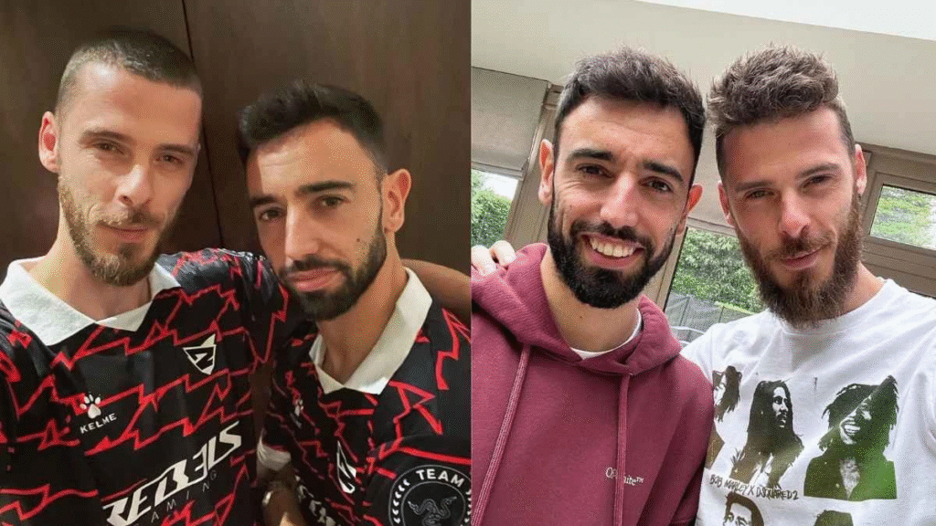 Bruno and David De gea