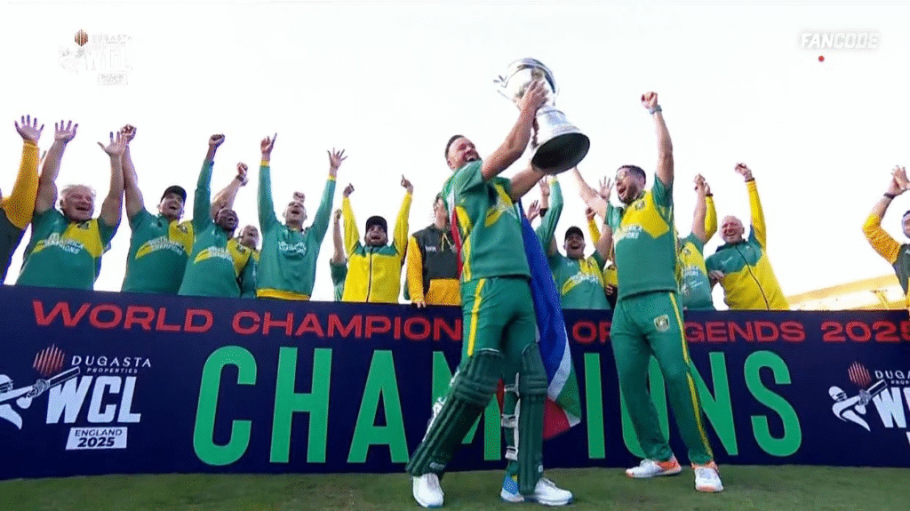 WCL Final 2025 : South Africa Champions