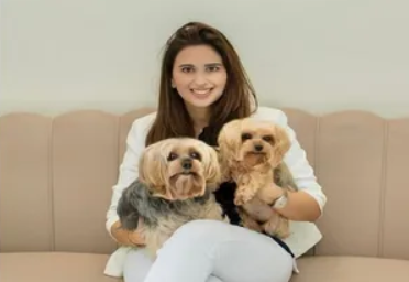 Saaniya Chandhok With Pets