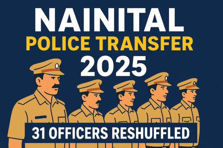 Uttarakhand news 3 nainital_police_transfer_2025