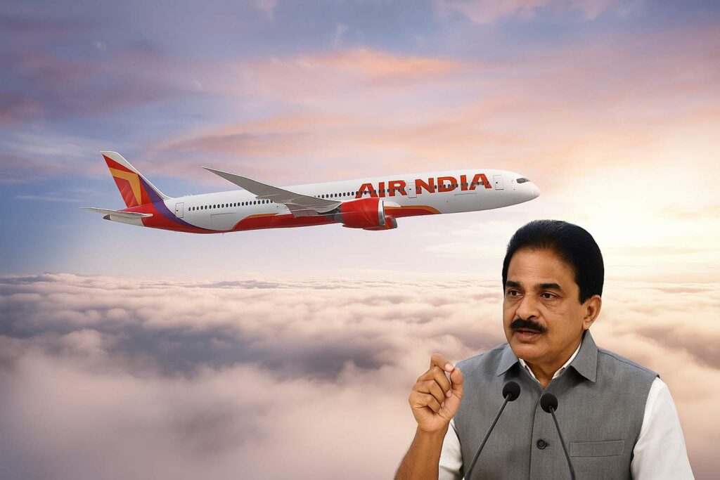 Air India On KC Venugopal