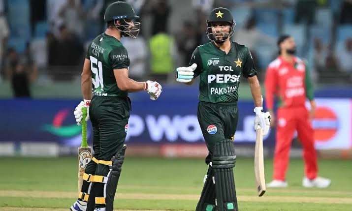 Pak vs Oman : Mohammed haris