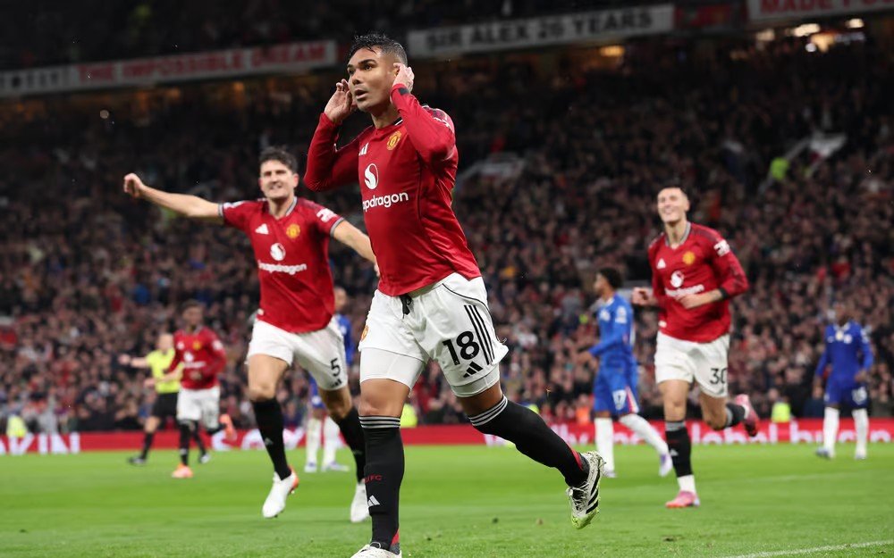 Casemiro Against Chelsea