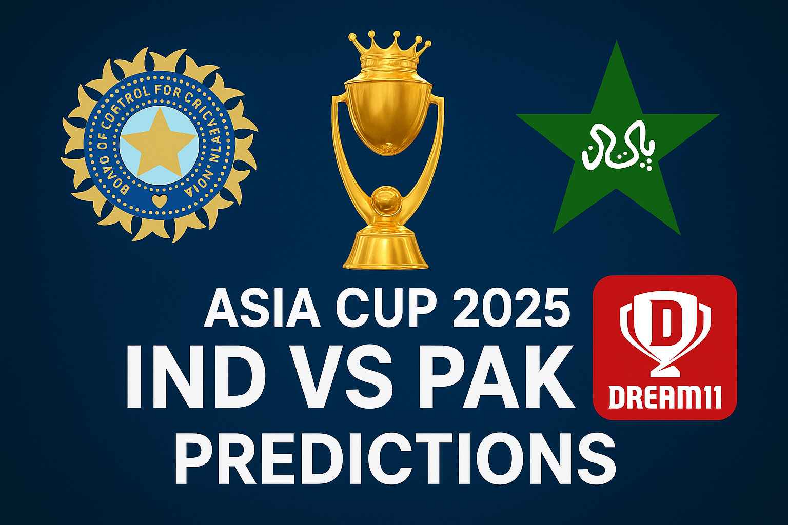 Disastrous Ind vs Pak Dream11 Predictions ,Epic Asia Cup 2025 Final Match..