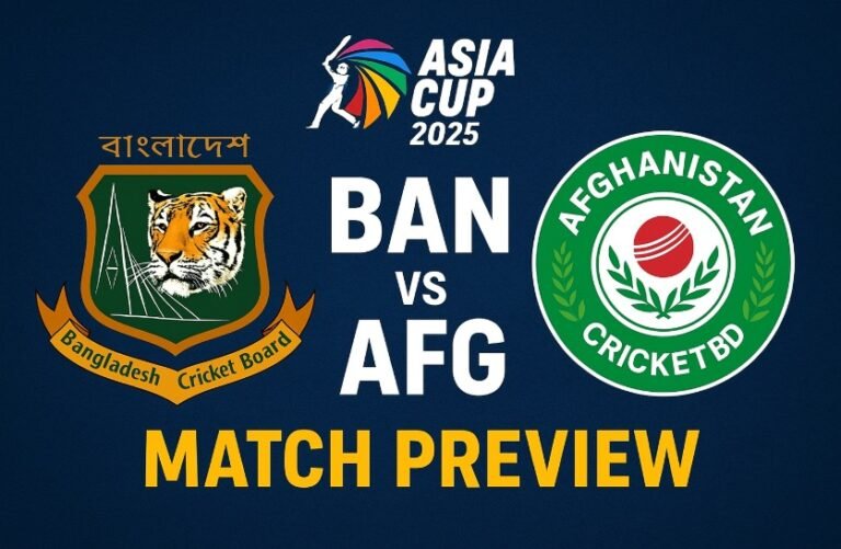 Ban vs Afg Preview