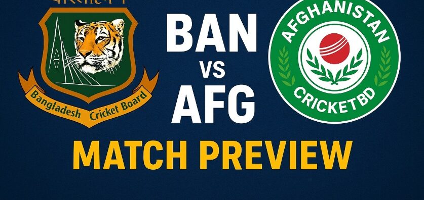 AFG vs BAN ODI