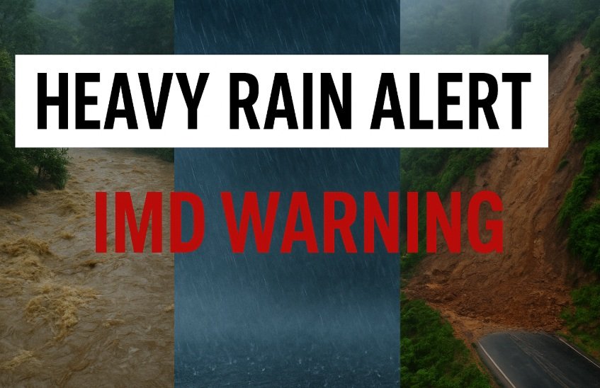 Mausam Update Heavy Rain Alert Imd Warning