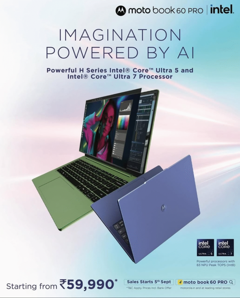 Moto Book 60 Pro