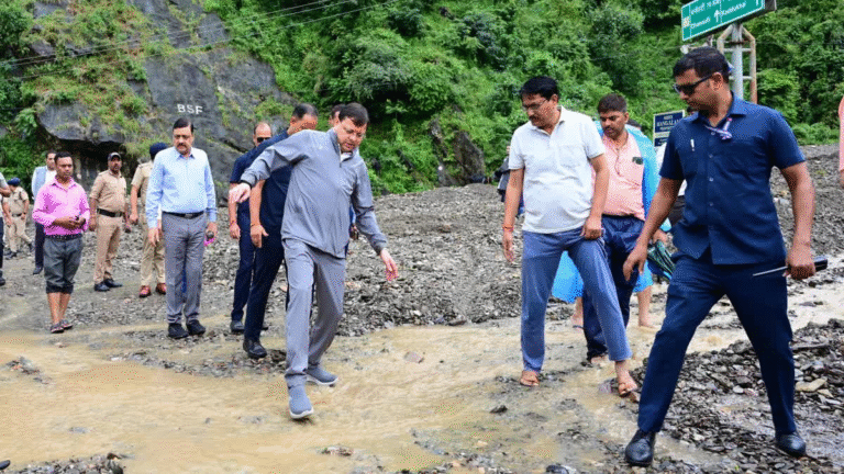 Cm Dhami Leads Relief Amid Uttarakhand’s Deadly Rain Fury