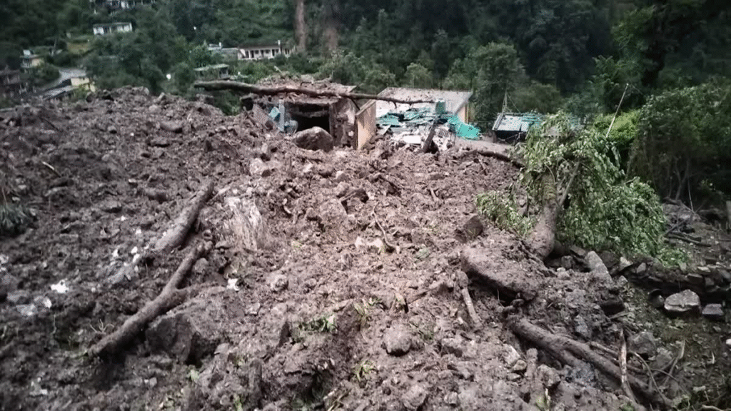 Chamoli Nandanagar Cloud Burst