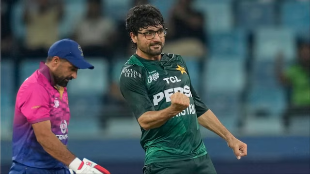 Pakistan vs UAE : abrar Performance