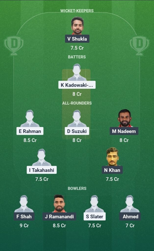 Oman vs Japan Dream11 Predictions | Confident Fantasy Teams & Match Insights 4 Oman vs Japan Dream11 Predictions  team 2