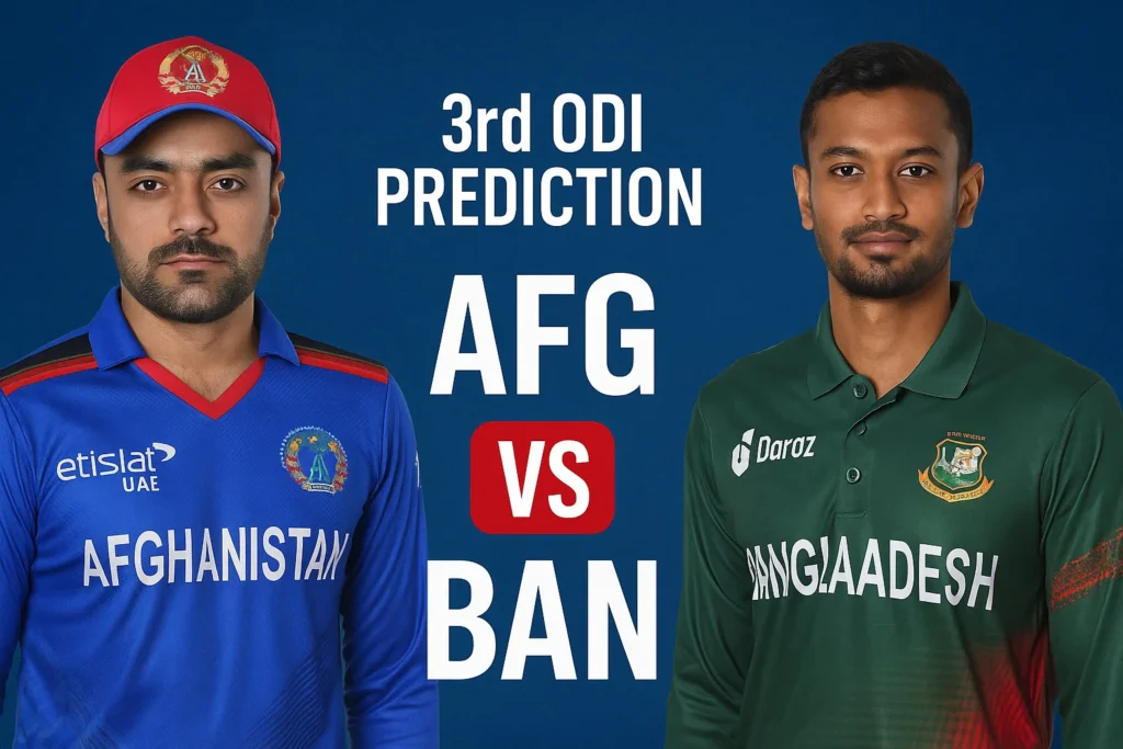 Afg vs Ban 3rd Odi Prediction