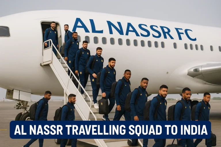 Al Nassr Travelling Squad to India