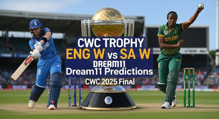 Eng W vs SA W Dream 11 Predictions CWC 2025 SF