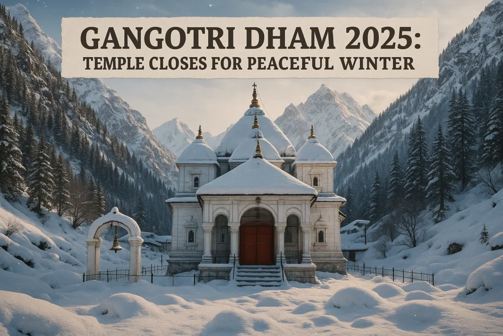 Gangotri dham AI generated.