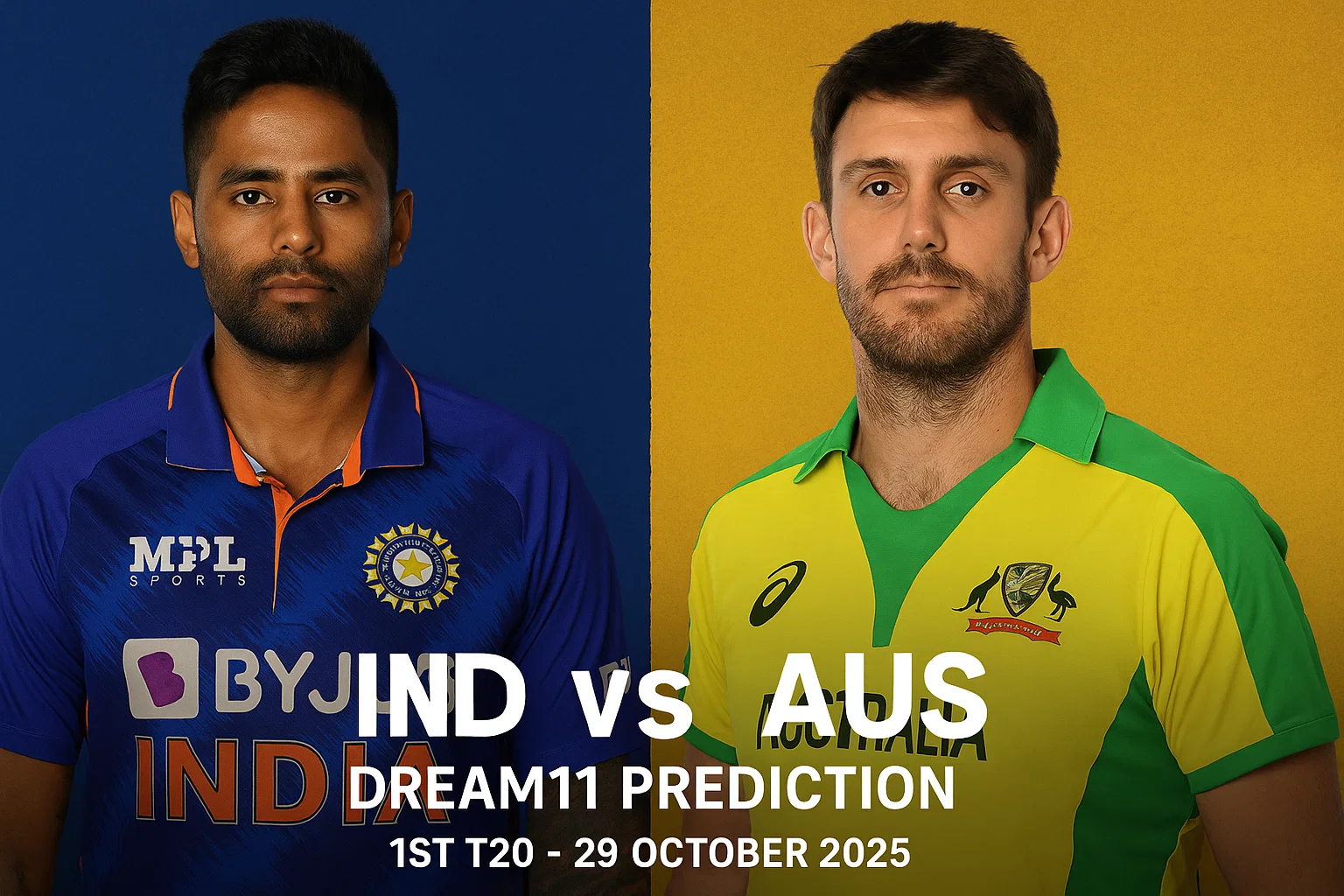 Ultimate Winning Tips for IND vs AUS Dream11 Prediction 1st T20..