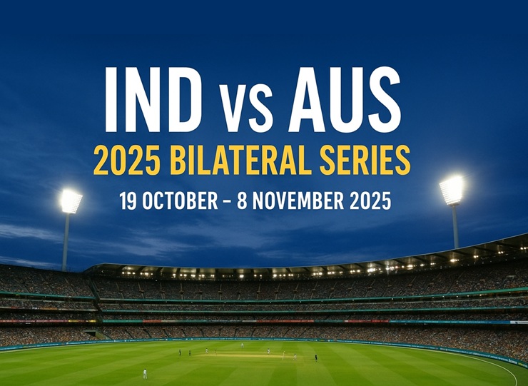 Ind vs Aus 2025 Bilateral Series