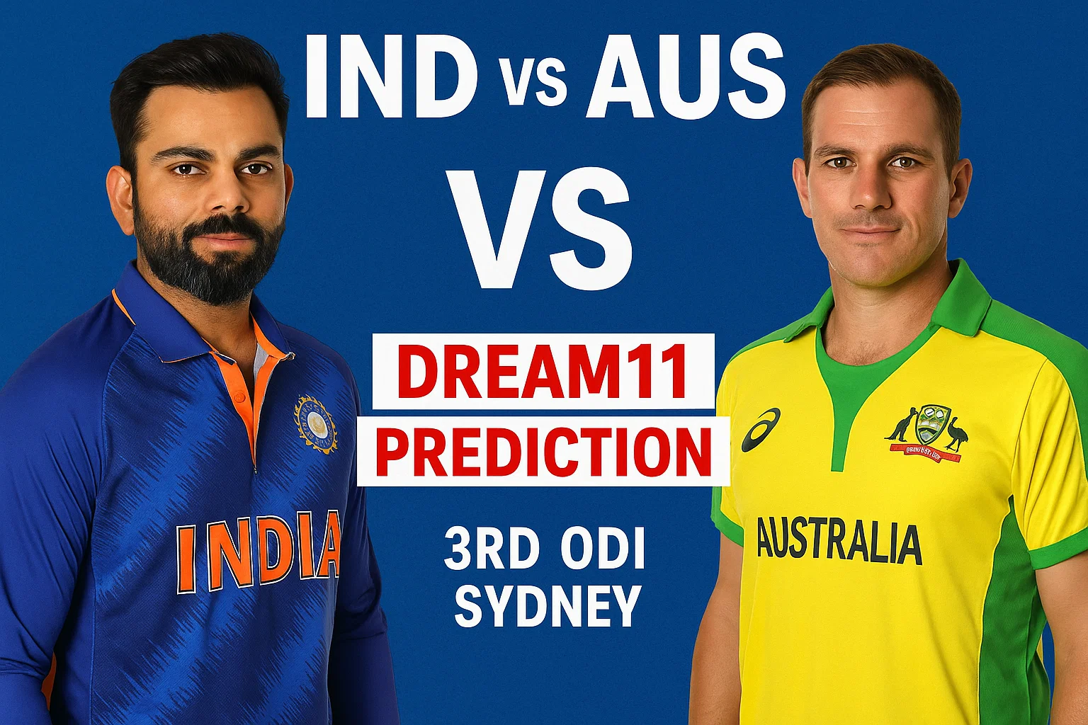 Ind vs Aus Dream 11 Prediction: Win Big or Miss Out Today!