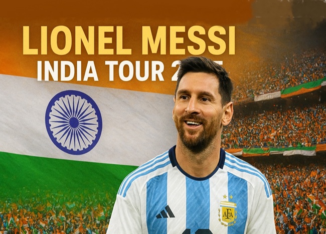 Lionel Messi India Tour 2025