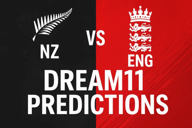 NZ vs ENG Dream 11 Predictions First Odi