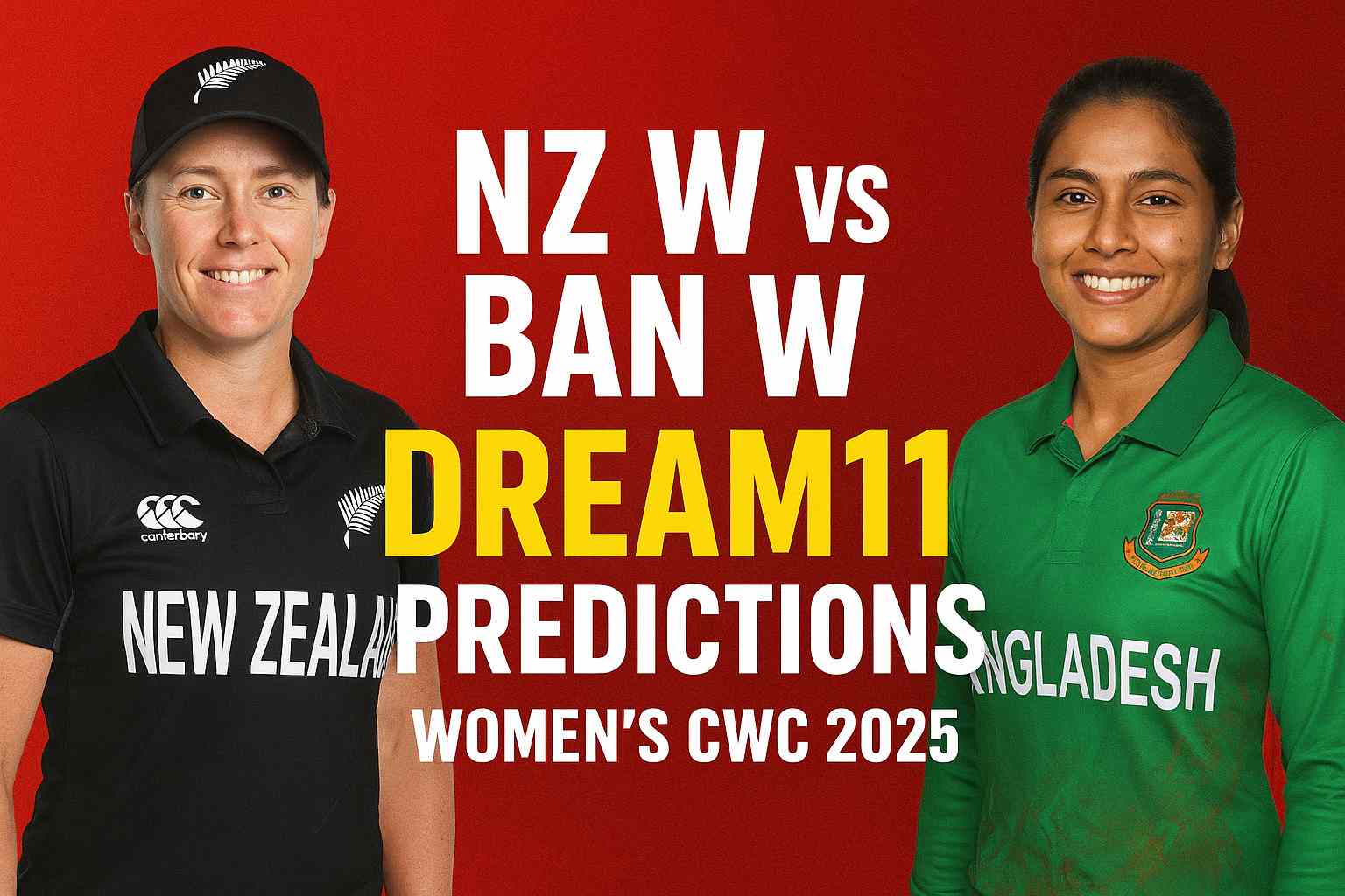 NZ W vs Ban W Dream11 Predictions: Expert Tips, Big Wins & Risky Picks..