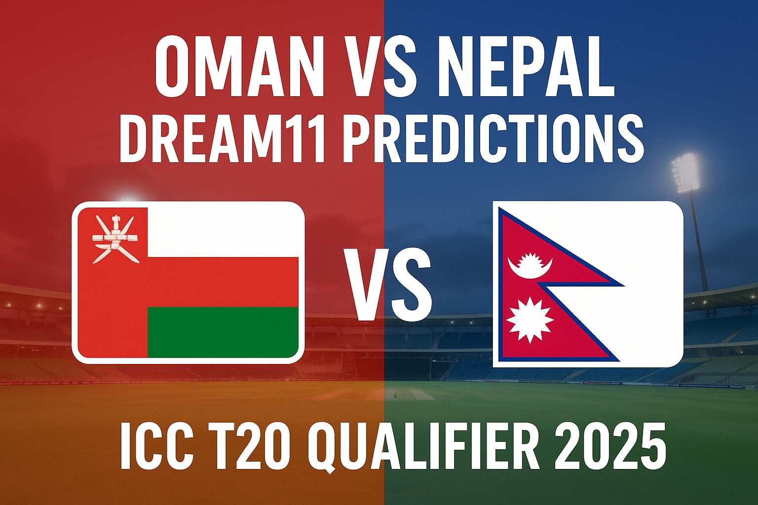 Oman vs Nepal Dream11 Predictions: Bold Expert Fantasy Tips..