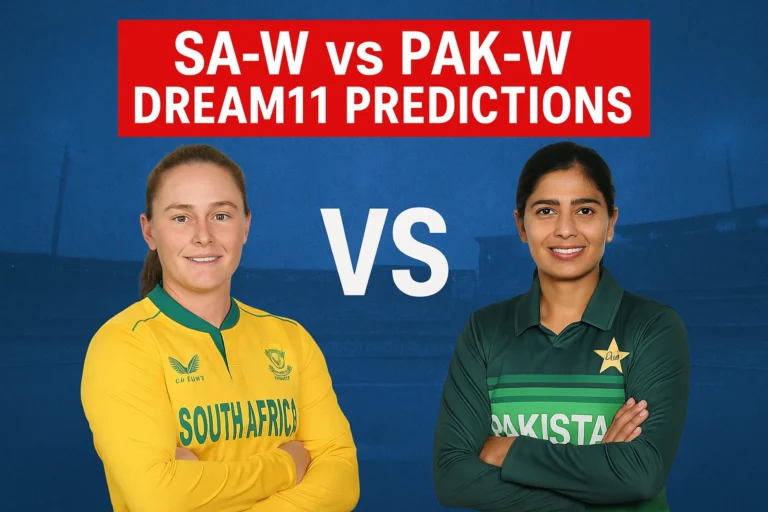 SA-W vs PAK-W Dream11 Predictions