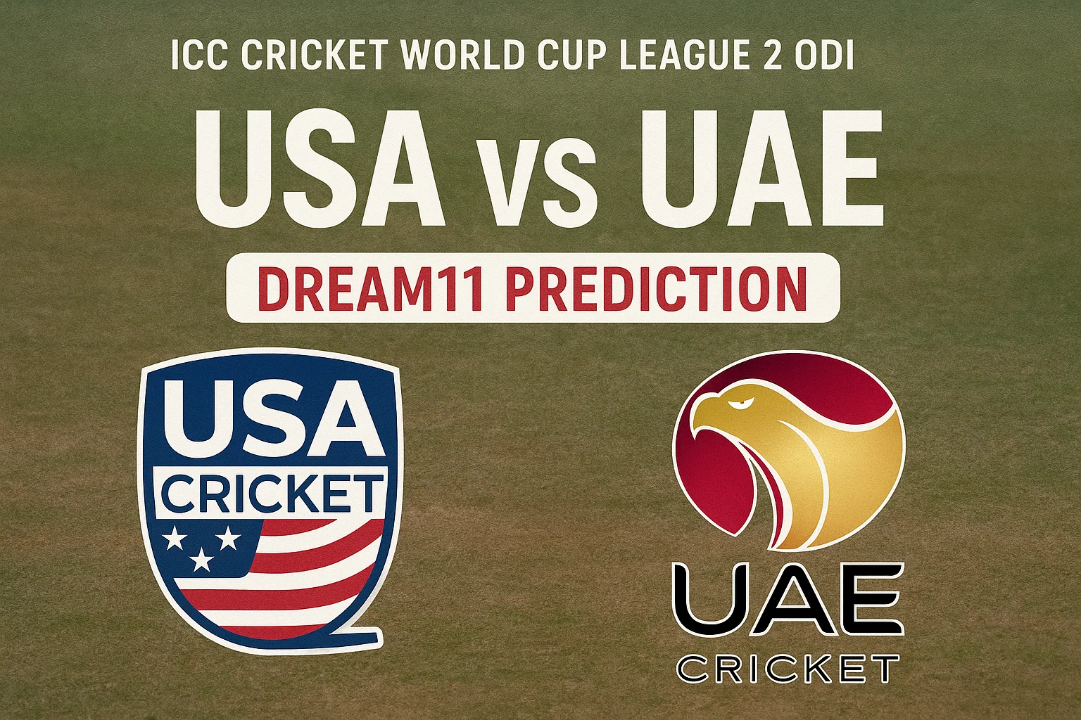 USA vs UAE Dream 11 Prediction Today | Expert Fantasy Tips..