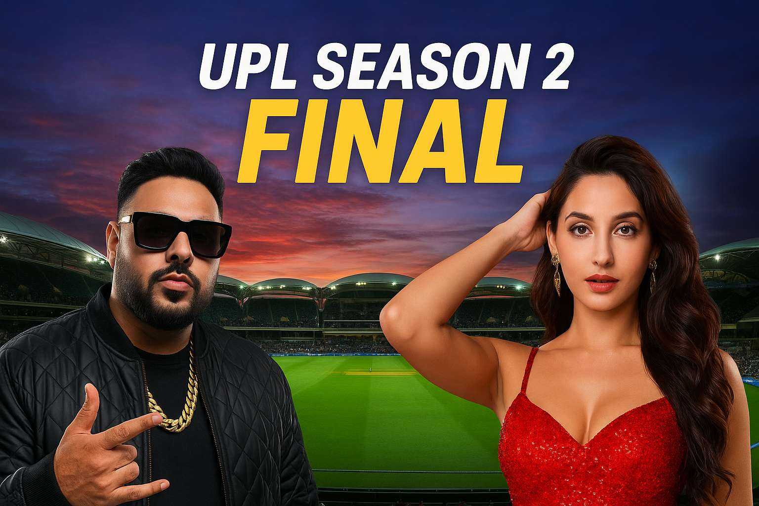 UPL Season 2 Final आज ,  बादशाह-नोरा फतेही उत्तराखंड में धूम मचाने को तैयार , Closing Ceremony में मचेगा धमाल!