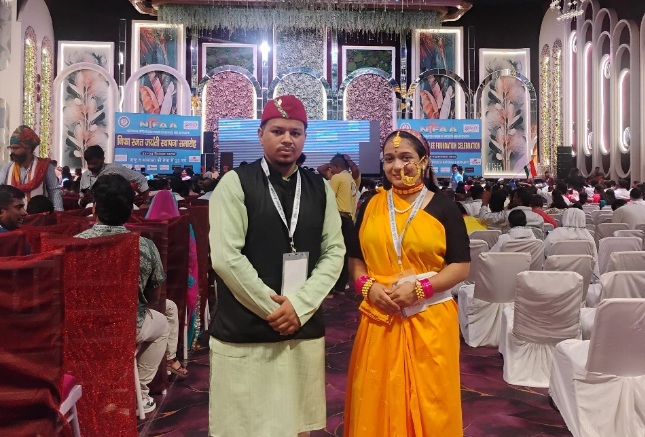 Young Community Champion Award : Shivam and yashika