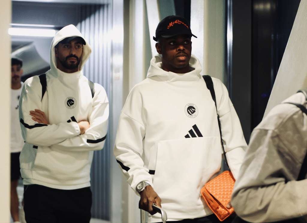 Al Nassr travelling squad to India