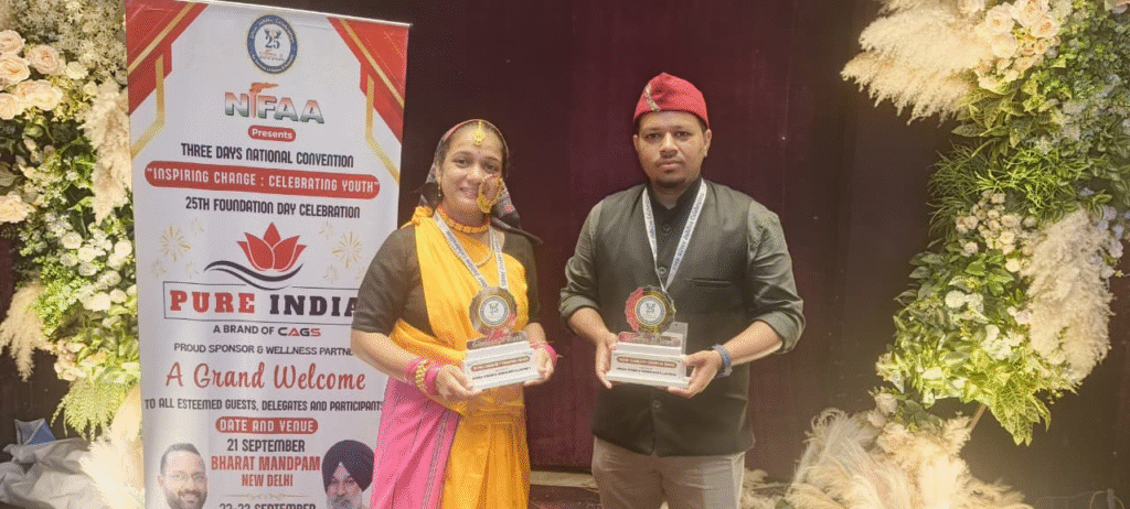 दिल्ली के भारत मंडपम और करनाल में गूंजी देवभूमि की गूंज , पौड़ी गढ़वाल के दो समाजसेवी बने यंग कम्युनिटी चैंपियन...