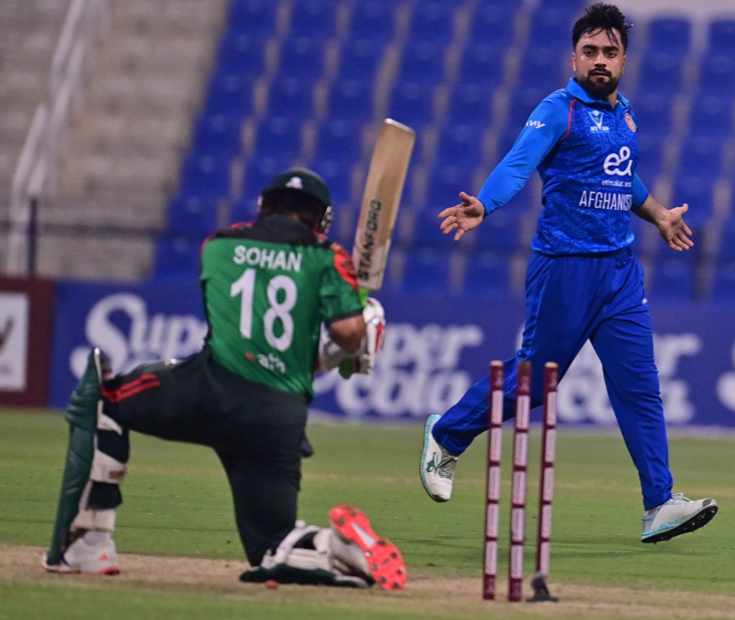 Afg vs Ban 2nd Odi Rashid Khan